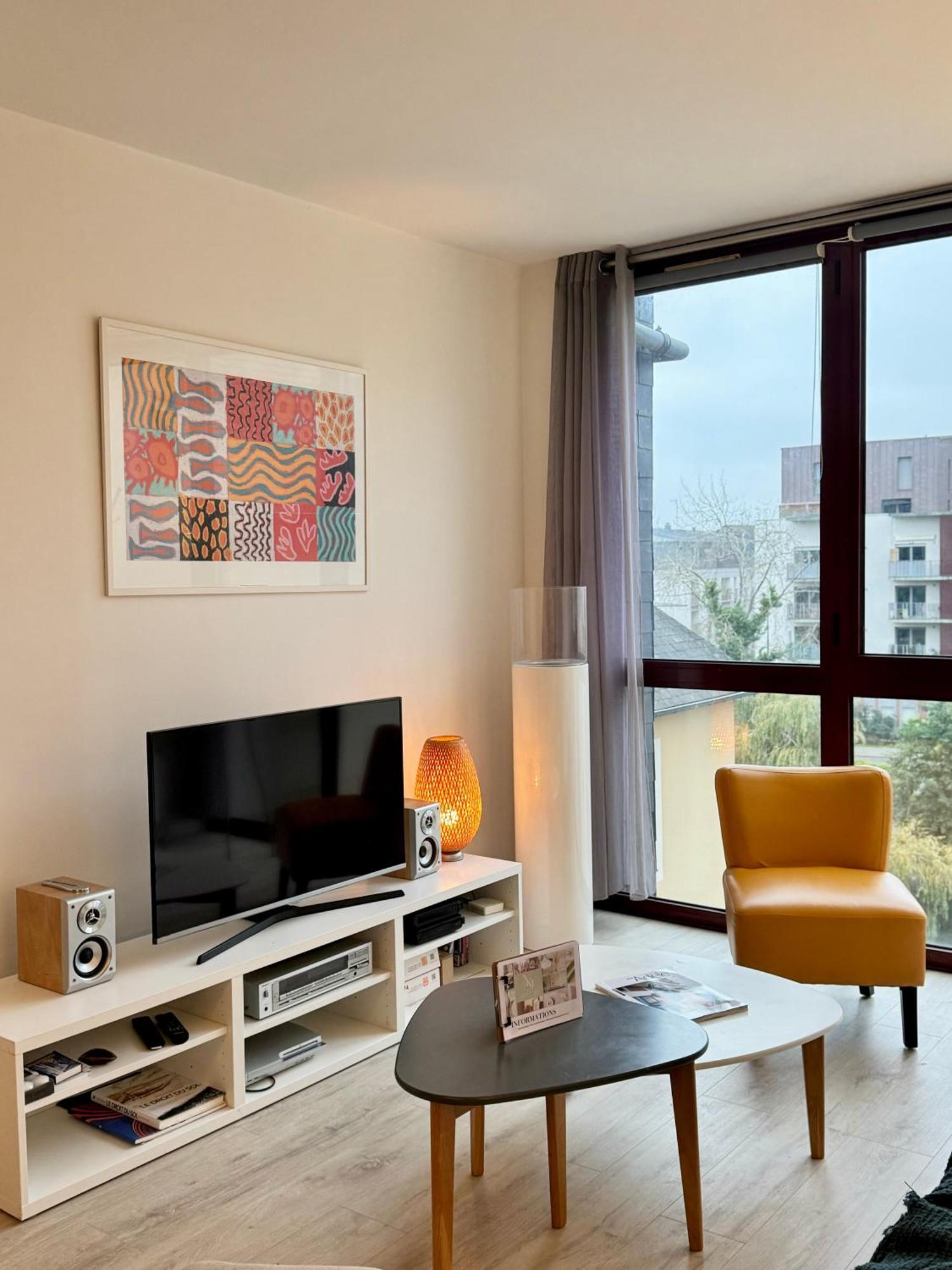 Apartamento Le Nantais, Centre De Rennes Avec Garage Prive Exterior foto