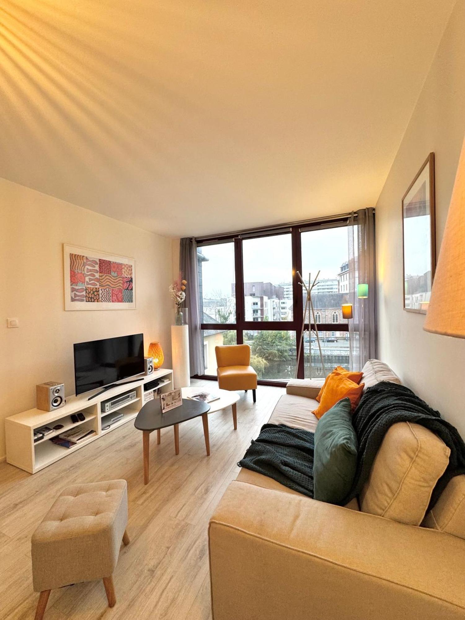 Apartamento Le Nantais, Centre De Rennes Avec Garage Prive Exterior foto